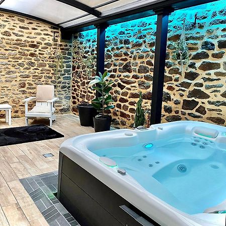 Villa Lily Spa, Chambre D'Hotes Avec Spa Privatif La Vicomté-sur-Rance Exterior foto