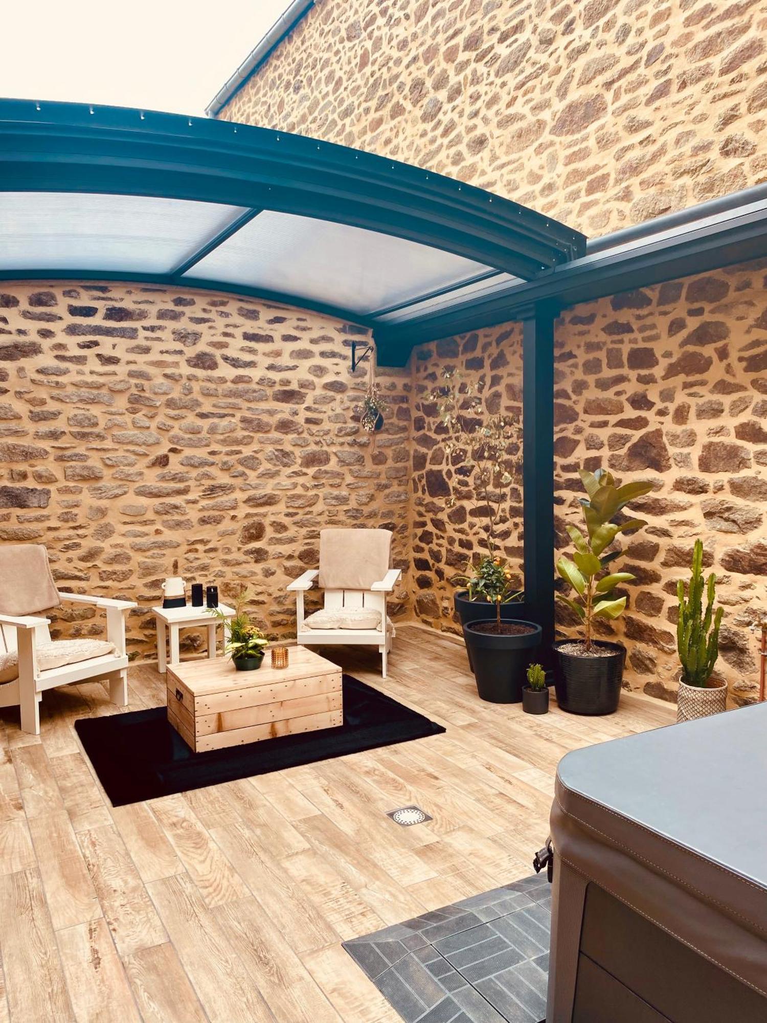 Villa Lily Spa, Chambre D'Hotes Avec Spa Privatif La Vicomté-sur-Rance Exterior foto